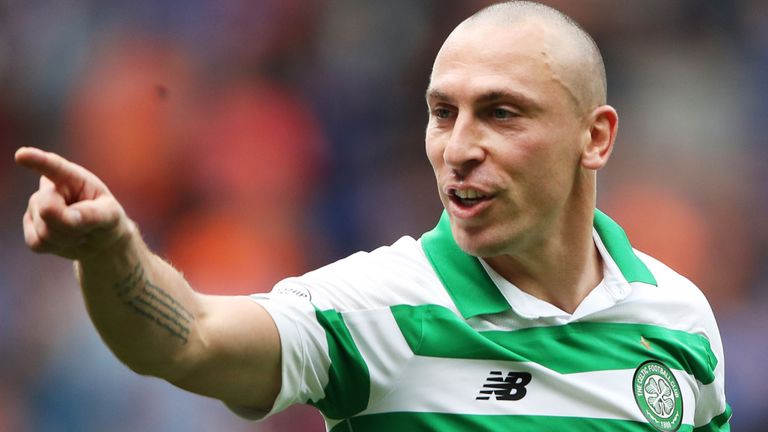 Celtic captain Scott Brown will face former club Hibernian at Hampden Park on Saturday