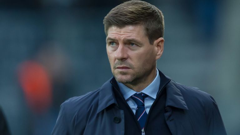 Steven Gerrard's side are level with Celtic at the top of the Scottish Premiership