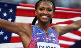 Paris 2024 Olympics: Masai Russell of US wins 100m hurdles – The Headlines