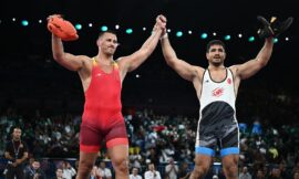 Paris 2024 Olympics: Turkey’s Akgul, Kyrgyzstan’s Lazarev retire after wrestling for bronze – The Headlines
