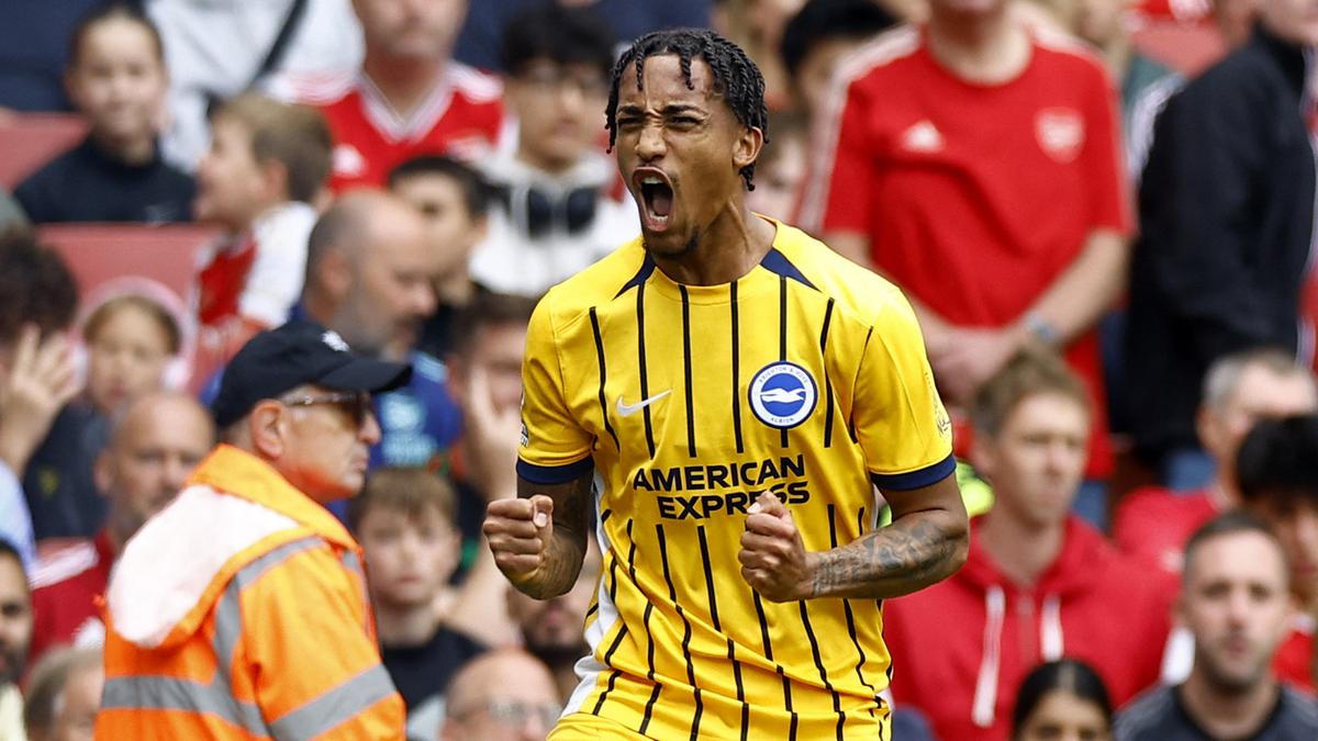 Premier League result: Brighton ends 10-man Arsenal’s winning start with 1-1 draw – The Headlines