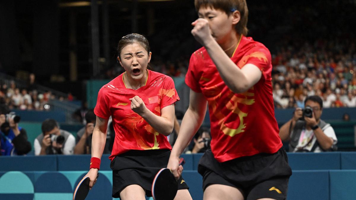 Paris Olympics 2024: China earns a 300th Games gold medal with women’s team victory in table tennis – The Headlines Paris Olympics 2024: China earns a 300th Games gold medal with women’s team victory in table tennis – The Headlines