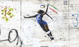 Italian volleyball player Paola Egonu’s graffiti vandalized after winning Paris 2024 Olympics gold – The Headlines