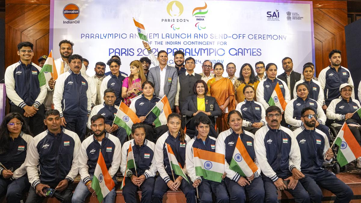 Paralympics Games 2024: Indian athletes get grand send-off as country sends largest-ever contingent – The Headlines