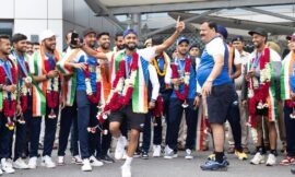Indian men’s hockey team receives thunderous welcome on return from Paris 2024 Olympics – The Headlines