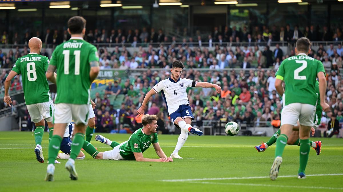 Ireland vs England: Declan Rice does not celebrate after scoring for Three Lions in UEFA Nations League – The Headlines