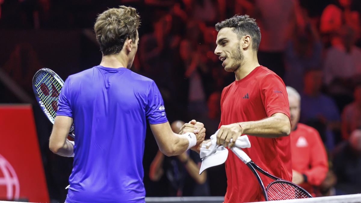 Cerundolo beats Ruud to give Team World early lead at Laver Cup – The Headlines
