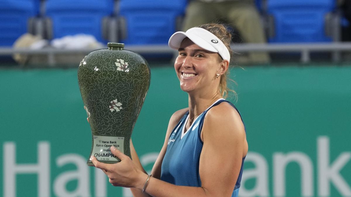 Korea Open: Haddad Maia fights back after first set loss to beat Kasatkina in final – The Headlines