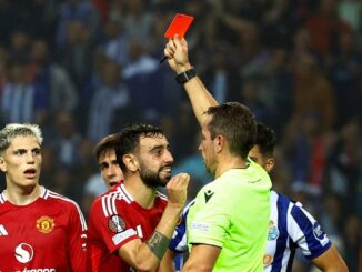 UEFA Europa League: Man United draws with Porto, captain Bruno Fernandes sent off for second game in a row – The Headlines