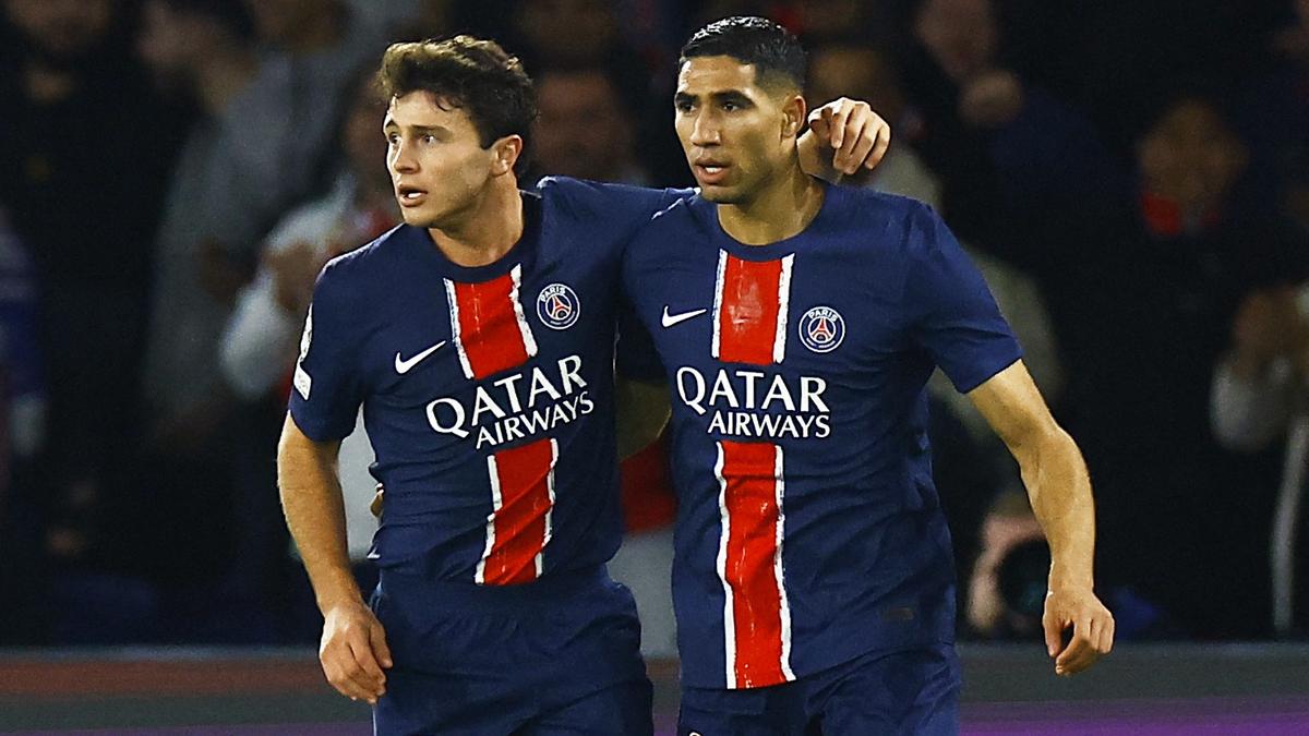 Champions League: Hakimi’s equaliser salvages draw for PSG in 1-1 draw with PSV – The Headlines