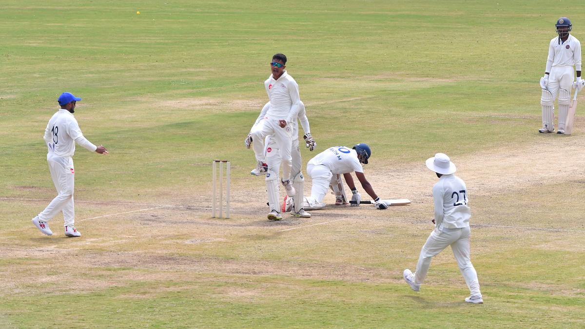 Ranji Trophy 2024-25: Abhirath’s fifty in vain as Gujarat beats Hyderabad by 126 runs – The Headlines