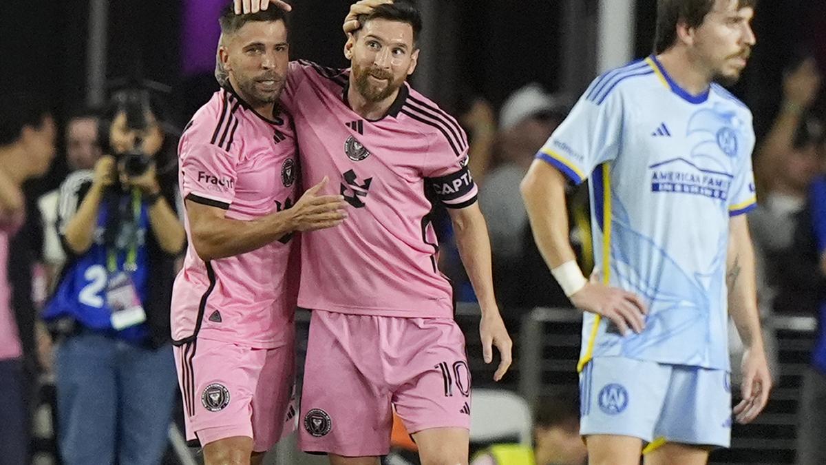 Messi combines with Alba to help Inter Miami beat Atlanta United in MLS playoff first leg – The Headlines