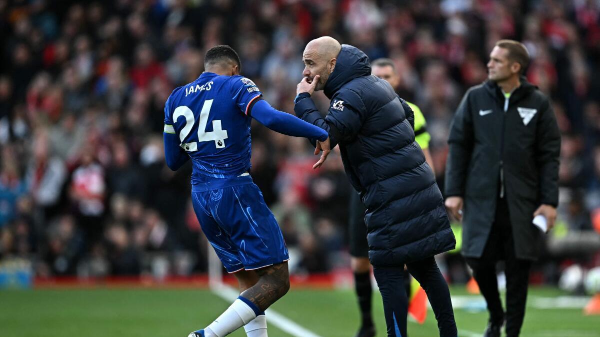 Chelsea boss Maresca wants more ‘leadership’ from captain Reece James – The Headlines