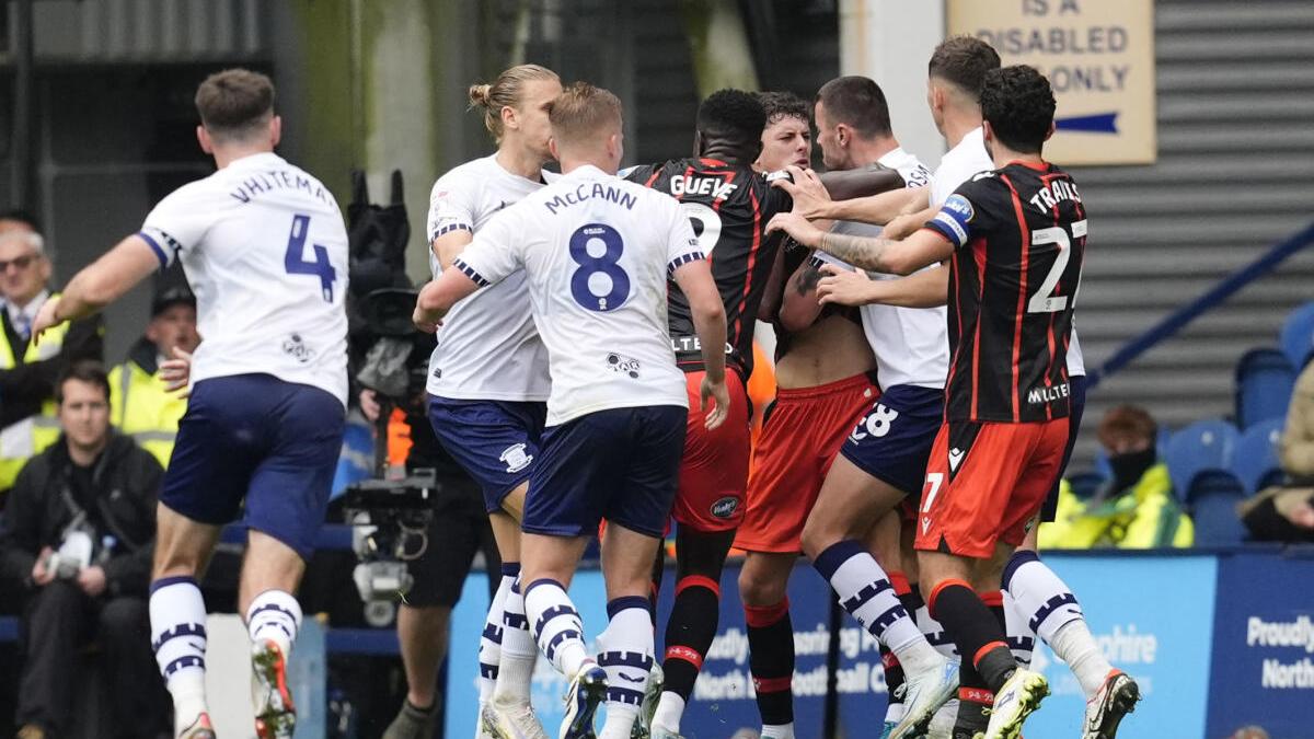 Preston’s Osmajic given eight-game ban after biting opponent – The Headlines