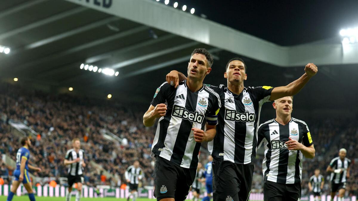 Newcastle wins rearranged match in English League Cup to set up 4th-round meeting with Chelsea – The Headlines