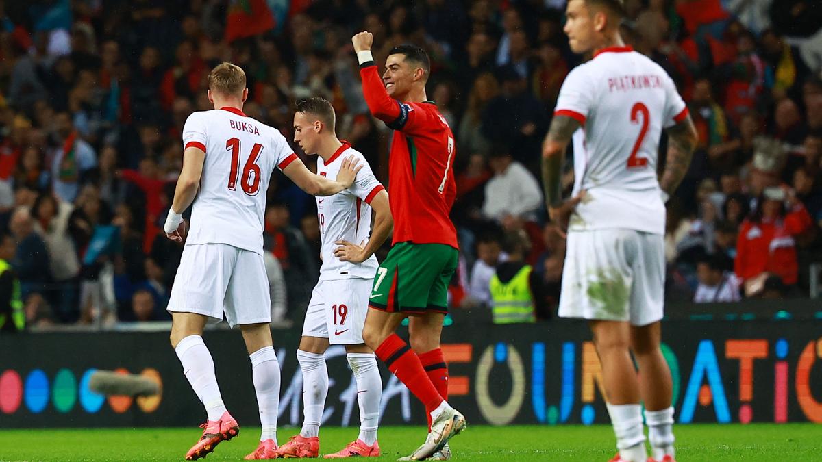 Ronaldo scores brace as Portugal beats Poland to sails into UEFA Nations League quarterfinals – The Headlines