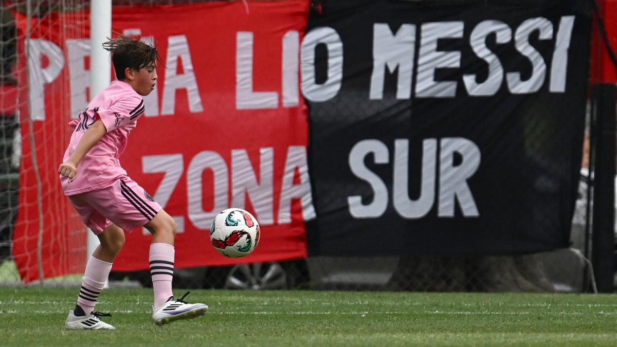 Messi’s son debuts at Argentina youth tournament for Inter Miami – The Headlines