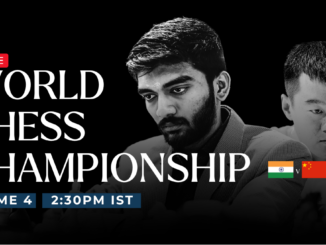 Gukesh vs Ding Liren, LIVE Updates Game 4 World Chess Championship: Series even at 1.5-1.5; Gukesh to play Black – The Headlines