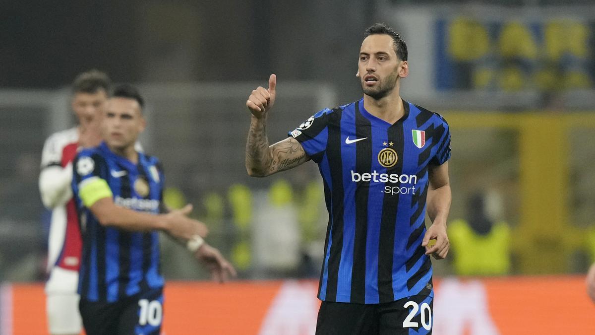 Champions League 2024-24: Calhanoglu penalty helps Inter end Arsenal’s unbeaten UCL run – The Headlines Champions League 2024-24: Calhanoglu penalty helps Inter end Arsenal’s unbeaten UCL run – The Headlines