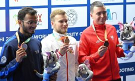 World University Shooting Championship: Gold for India in 10-metre air rifle; Moradiya bags silver in individual event – The Headlines