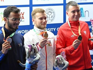 World University Shooting Championship: Gold for India in 10-metre air rifle; Moradiya bags silver in individual event – The Headlines