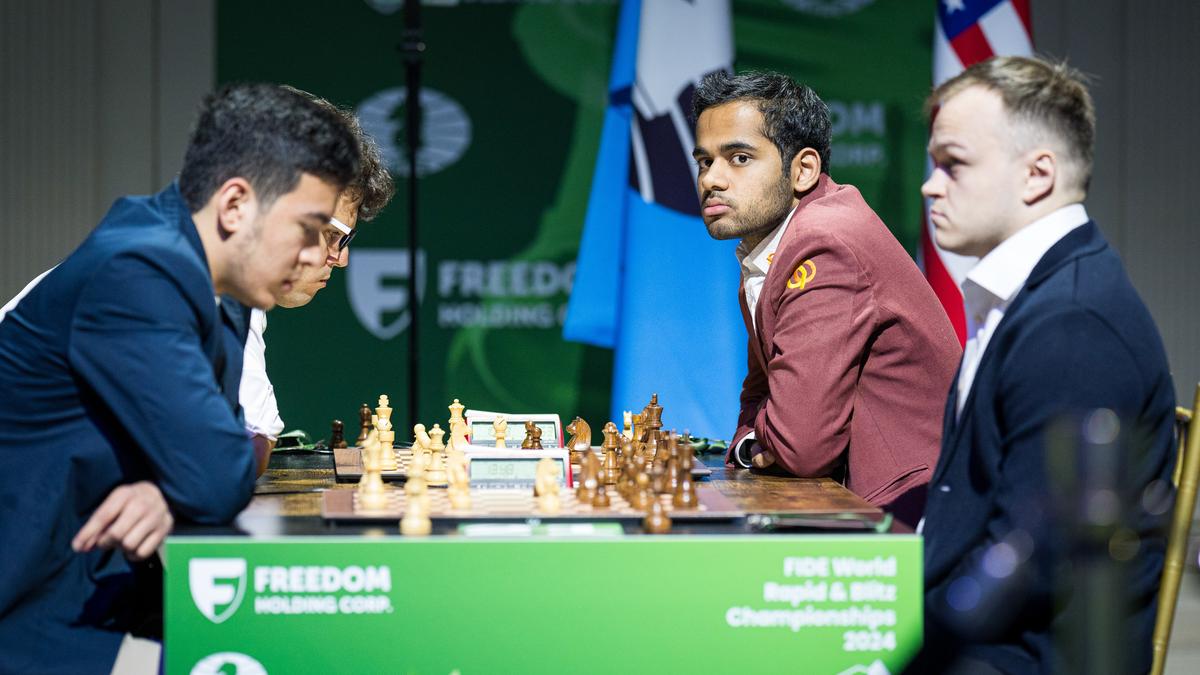 World Rapid and Blitz Championship 2024 LIVE Updates, Day 2: Arjun, Raunak chase leaders in Rapid; Harika looks for top spot – The Headlines