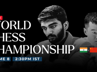 D Gukesh vs Ding Liren LIVE Updates, World Chess Championship 2024 Game 8: Ding to play White in eighth round against Gukesh – The Headlines