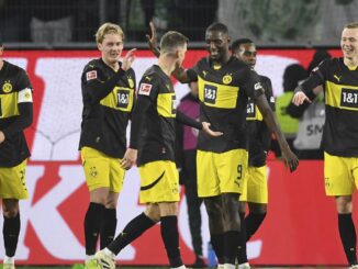 Bundesliga 2024-25: Borussia Dortmund holds on with 10 men to beat Wolfsburg 3-1 – The Headlines