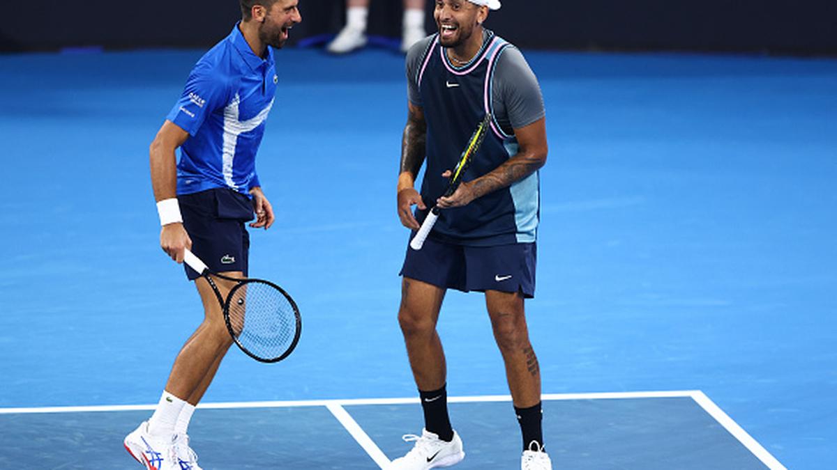 Djokovic and Kyrgios win doubles opener at Brisbane International 2025 – The Headlines