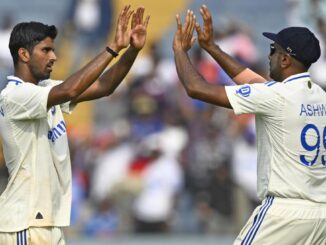 Ashwin passes the baton to ‘Washi’ – The Headlines