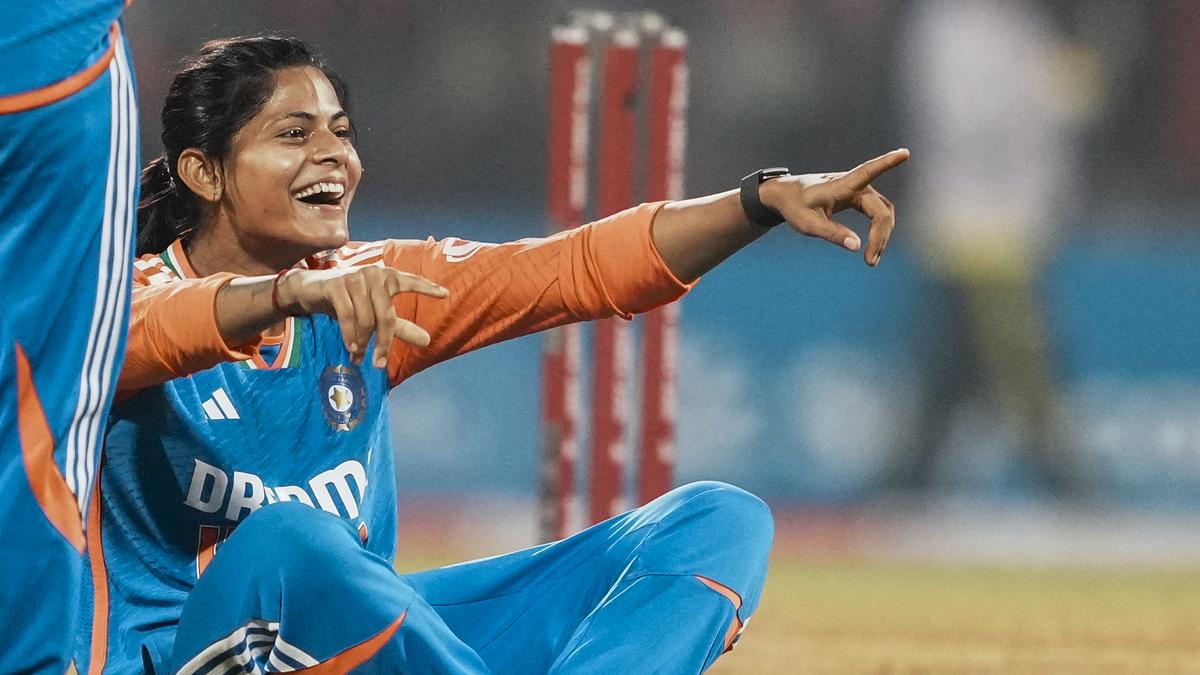 Batters post record score before Radha four-for leads India to first home women’s T20I series win in five years – The Headlines