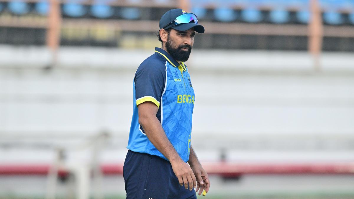 Shami included in Bengal’s Vijay Hazare Trophy 2024-25 squad – The Headlines