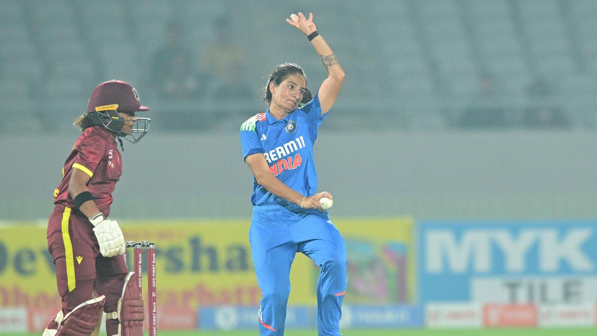 IND-W vs WI-W: Renuka Singh Thakur becomes third Indian woman to take a wicket off the first ball of the innings – The Headlines