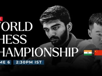 D Gukesh vs Ding Liren LIVE Updates, World Chess Championship Game 6: Gukesh up against Ding with Black in sixth round – The Headlines