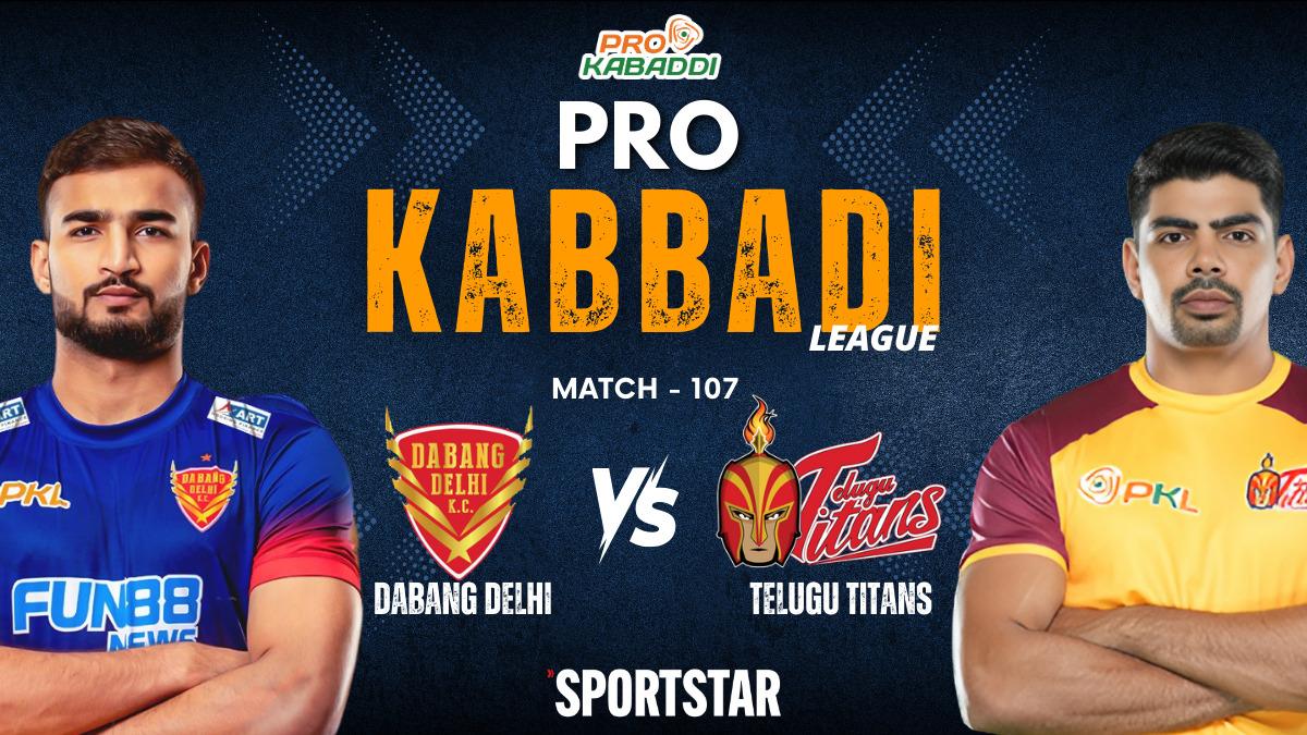 Pro Kabaddi League LIVE Score PKL 2024 Updates: Dabang Delhi takes on Telugu Titans at 8PM, UP Yoddhas vs Bengal Warriors later – The Headlines