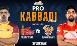 Pro Kabaddi League LIVE Score PKL 2024: Telugu Titans vs Gujarat Giants at 8pm; Dabang Delhi KC takes on table-topper Haryana Steelers later – The Headlines