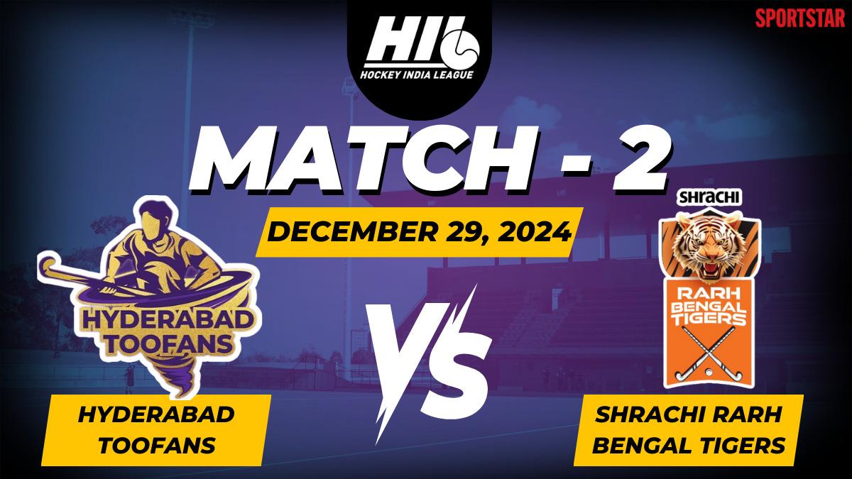 Hockey India League, Live Score: Hyderabad Toofans faces Shrachi Rarh Bengal Tigers, HIL updates – The Headlines