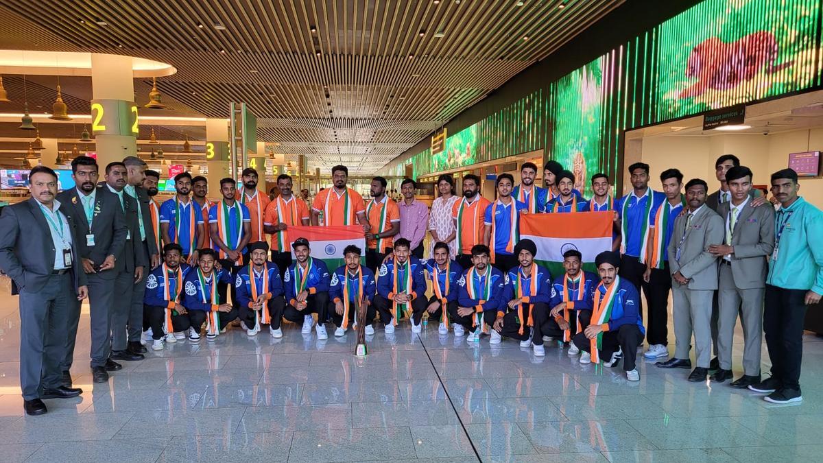 India returns to Bengaluru after Junior Asia Cup triumph, eyes World Cup at home – The Headlines