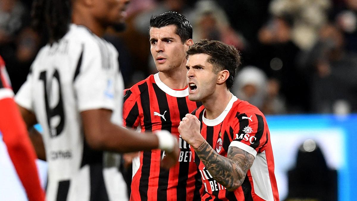Pulisic scores on return from injury as AC Milan beats Juventus to make Super Cup final – The Headlines