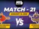 Hockey India League LIVE Score: Vedanta Kalinga Lancers vs Hyderabad Toofans; Preview; Squads; Streaming info – The Headlines