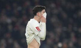 Kai Havertz’s wife receives online abuse after Arsenal’s FA Cup loss to Man United – The Headlines