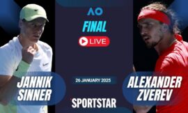 Australian Open 2025 Final, Live Score: Sinner takes on Zverev in battle of top two seeds – The Headlines