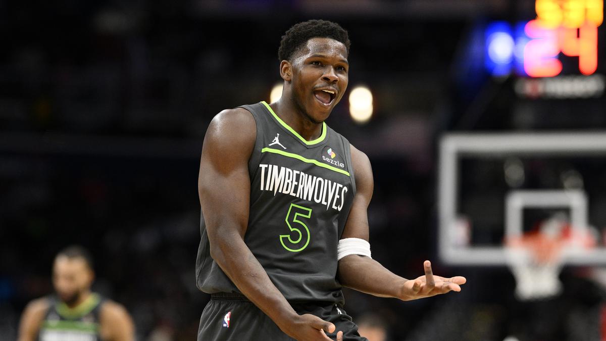 NBA: Hours after being fined for ‘obscene gestures’, Anthony Edwards guides Timberwolves to win over Wizards – The Headlines