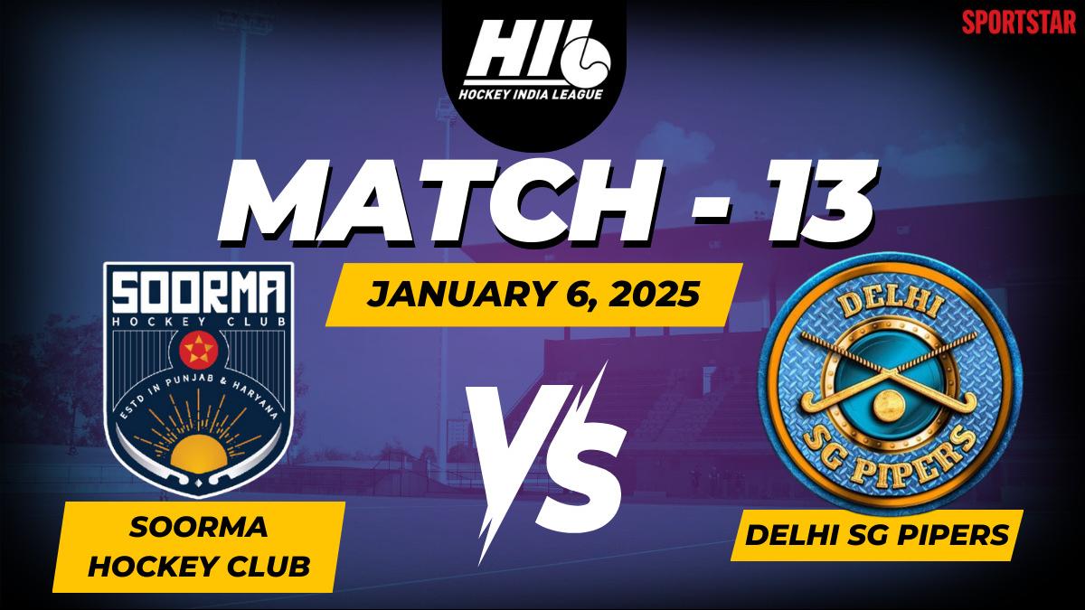 Soorma Hockey Club vs Delhi SG Pipers LIVE Score, Hockey India League 2024-25: Soorma in action against Delhi at 8:15 pm IST – The Headlines