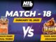 Sharachi Rarh Bengal Tigers vs Tamil Nadu Dragons LIVE updates, Hockey India League 2024-25: SRBT v TMLD, Match starts at 8:15 PM – The Headlines