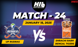 UP Rudras vs Bengal Tigers LIVE Score, Hockey India League 2024-25: Hardik’s Rudras takes on Abhishek’s Tigers – The Headlines