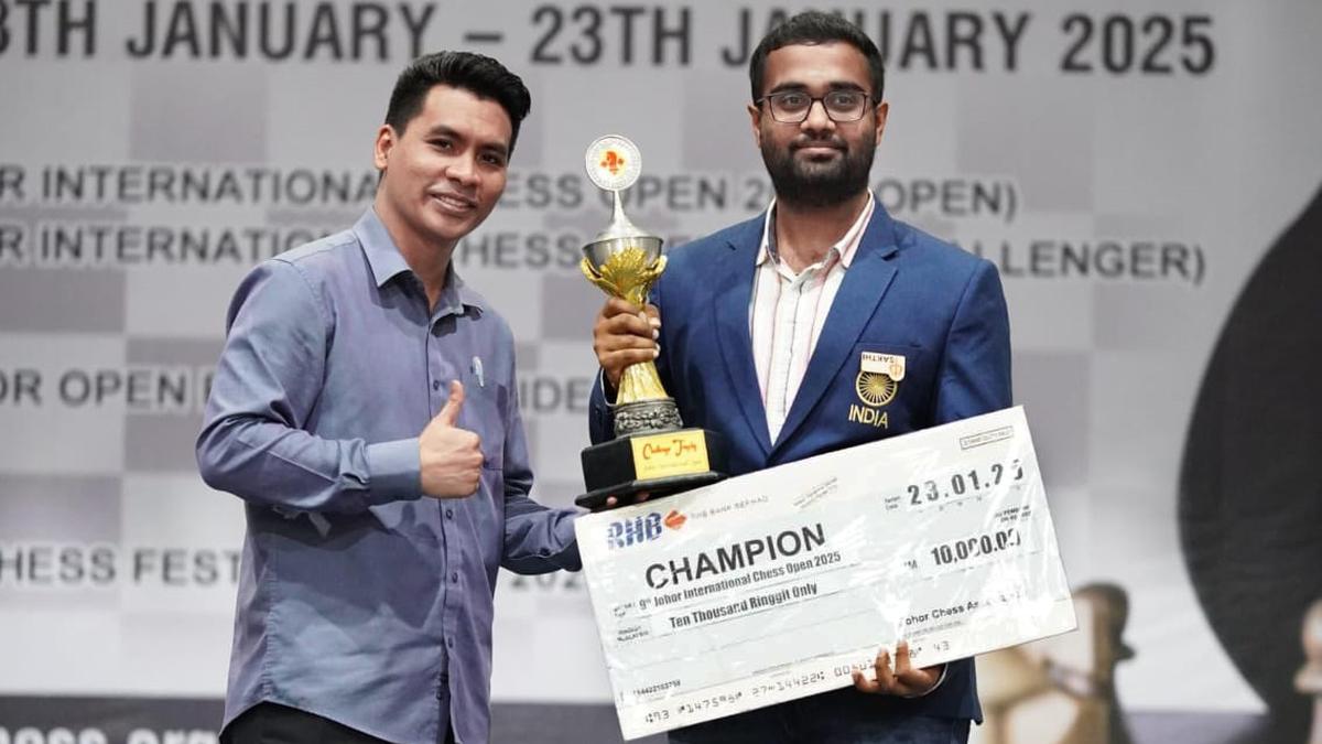 Indian sports wrap, February 23: GM Iniyan finishes runner-up in La Grande International Open Chess Tournament – The Headlines