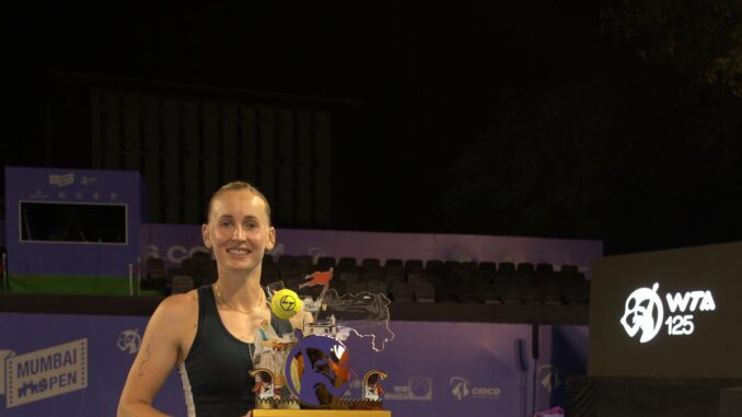 WTA Mumbai Open 2025: Jil Teichmann triumphs over Mananchaya Sanwangkaew to lift title