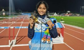Hurdles PB and jumps gold — all in a day’s work for Moumita at National Games 2025 – The Headlines
