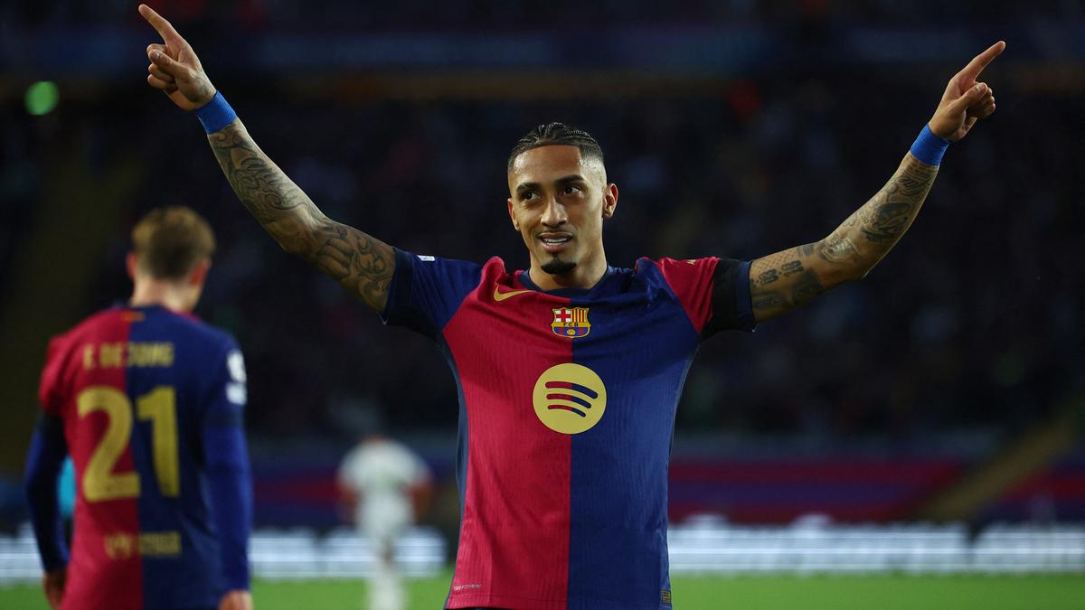 UEFA Champions League 2024-25: Raphinha, Yamal score as Barcelona beats Benfica to reach quarterfinal – The Headlines